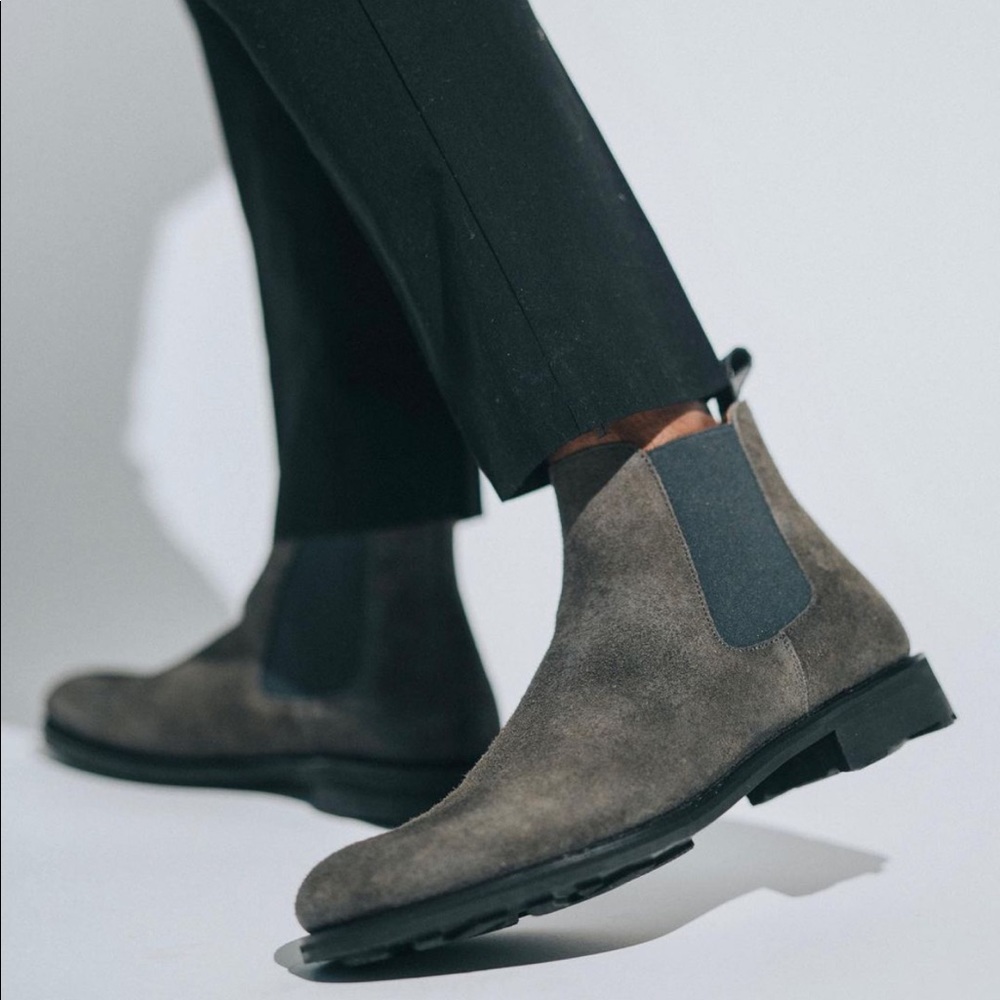 NIB - Taft Drake Chelsea Boot - Grey - 12 US / 45 EU